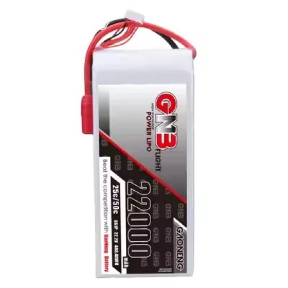 GNB XT90 XT150 22AH 22000mAh 6S 22,8 V 25C 50C HV LiHV Batería de alto voltaje Agricultura Drone Quadcopter GaoNeng